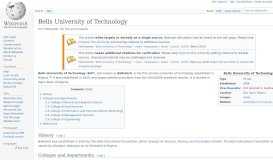 
							         Bells University of Technology - Wikipedia								  
							    
