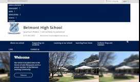
							         Belmont High School: Home								  
							    