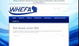 
							         Beloit Health System - WHEFA								  
							    