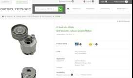
							         Belt tensioner - Diesel Technic Partner Portal								  
							    
