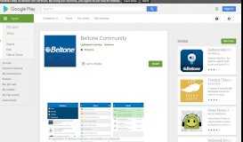 
							         Beltone Community - Apps on Google Play								  
							    
