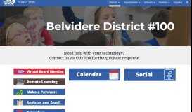 
							         Belvidere School District 100: Home								  
							    