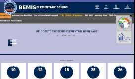 
							         Bemis Elementary School: Home								  
							    