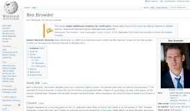 
							         Ben Browder - Wikipedia								  
							    