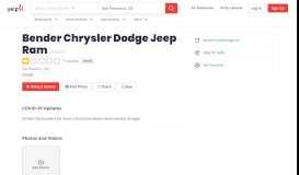 
							         Bender Chrysler Dodge Jeep Ram - Car Dealers - 3400 Mabry Dr ...								  
							    