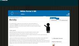 
							         Bendy | Wikia Portal 2 BR | FANDOM powered by Wikia								  
							    
