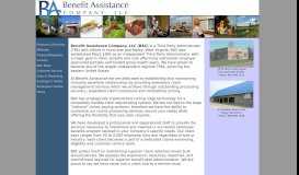 
							         Benefit Assistance Corporation								  
							    