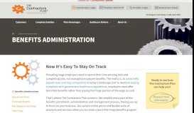 
							         Benefits Administration - The Contractors Plan								  
							    