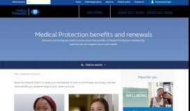 
							         Benefits and how to renew - Medical Protection Society								  
							    