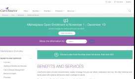 
							         Benefits and Services | CareSource								  
							    
