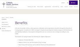 
							         Benefits | CHSLI								  
							    