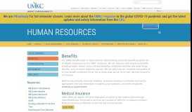 
							         Benefits | Human Resources - University of Missouri - Kansas City								  
							    