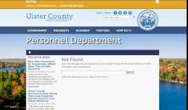 
							         Benefits Management | Ulster County								  
							    