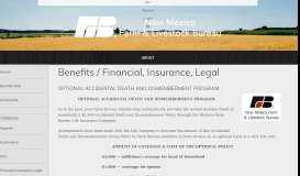 
							         Benefits - New Mexico Farm and Livestock Bureau								  
							    