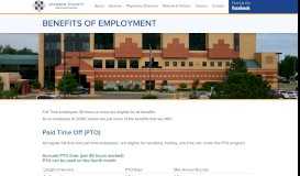 
							         Benefits of Employment - Jackson County Memorial Hospital								  
							    