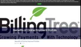 
							         Benefits of Online Payment Portals | BillingTree								  
							    