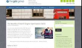 
							         Benefits of Search Engine Optimization | The GDC Group								  
							    