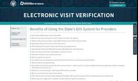 
							         Benefits of Using the State's EVV System for Providers ...								  
							    