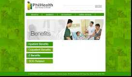 
							         Benefits | PhilHealth								  
							    