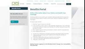 
							         Benefits Portal | Planned Administrators, Inc. (PAI)								  
							    