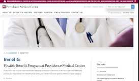 
							         Benefits | Providence Medical Center								  
							    