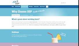 
							         Benefits & Rewards | SSP Careers								  
							    