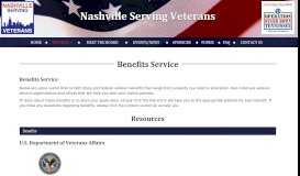 
							         Benefits Service Page | Nashville Serving Veterans								  
							    