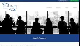 
							         Benefits Services - CoreMark Insurance								  
							    