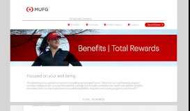 
							         Benefits | Total Rewards - Careers with MUFG Americas								  
							    