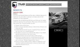 
							         Benefits - Trinity Logistics Group								  
							    