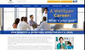 
							         Benefits | WellSpan Careers								  
							    