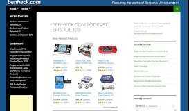 
							         Benheck.com Podcast Episode 123 | Web Portal for Benjamin J ...								  
							    