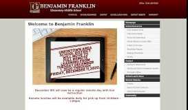 
							         Benjamin Franklin - Uniontown Area School District								  
							    