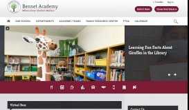 
							         Bennet Academy / Homepage - Manchester Public Schools								  
							    
