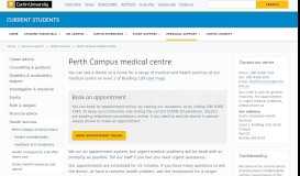 
							         Bentley Campus medical centre - Current Students - Curtin Student ...								  
							    