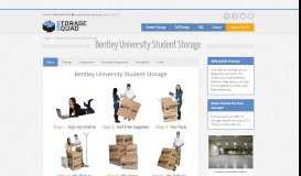 
							         Bentley University Student Storage - Storage Squad								  
							    