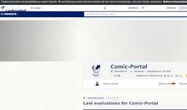 
							         Benutzer-Informationen für Comic-Portal - Cardmarket								  
							    