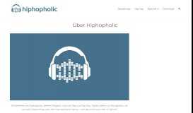 
							         Über Hiphopholic • hiphopholic.de Hip Hop Portal								  
							    