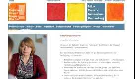 
							         Beratungslehrerin - Fritz-Reuter-Gymnasium Homepage								  
							    