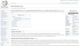 
							         Berendsen plc - Wikipedia								  
							    