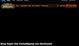 
							         Berg Hyjal: Die Verteidigung von Nordrassil - World of Warcraft								  
							    