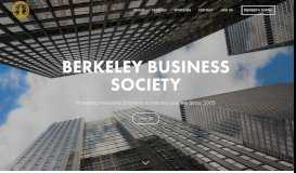 
							         Berkeley Business Society (BBS)								  
							    