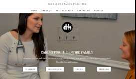 
							         Berkeley Family Practice, LLC - Home								  
							    