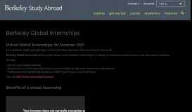 
							         Berkeley Global Internships | UCB Study Abroad								  
							    