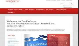 
							         Berkheimer | PA Tax Administration Services								  
							    