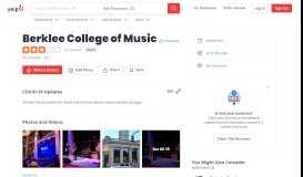 
							         Berklee College of Music - 16 Photos & 24 Reviews - Art Schools ...								  
							    