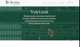 
							         Berkley Canada - Specialty and Accident, Health & Travel ...								  
							    