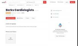 
							         Berks Cardiologists - Cardiologists - 2605 Keiser Blvd, Reading, PA ...								  
							    