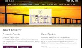 
							         Berkshire Hathaway HomeServices Florida Properties ... - Tenants								  
							    