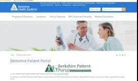 
							         Berkshire Patient Portal - Berkshire Health Systems								  
							    